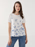 LC Waikiki Crew Neck Floral Women's T-Shirt